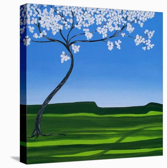 Thinking Spring-Herb Dickinson-Stretched Canvas