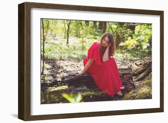 Thinking-Sabine Rosch-Framed Photographic Print