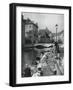 Thiou Canal, Annecy, France, 1937-Martin Hurlimann-Framed Giclee Print