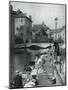 Thiou Canal, Annecy, France, 1937-Martin Hurlimann-Mounted Giclee Print