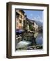 Thiou Canal, Annecy, Rhone Alpes, France, Europe-Richardson Peter-Framed Photographic Print