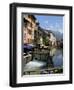 Thiou Canal, Annecy, Rhone Alpes, France, Europe-Richardson Peter-Framed Photographic Print