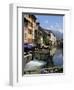 Thiou Canal, Annecy, Rhone Alpes, France, Europe-Richardson Peter-Framed Photographic Print