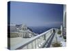 Thira and the Caldera, Santorini, Cyclades Islands, Greece-Michele Molinari-Stretched Canvas