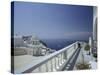 Thira and the Caldera, Santorini, Cyclades Islands, Greece-Michele Molinari-Stretched Canvas