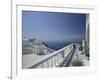 Thira and the Caldera, Santorini, Cyclades Islands, Greece-Michele Molinari-Framed Photographic Print