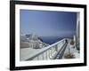 Thira and the Caldera, Santorini, Cyclades Islands, Greece-Michele Molinari-Framed Photographic Print