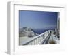 Thira and the Caldera, Santorini, Cyclades Islands, Greece-Michele Molinari-Framed Photographic Print