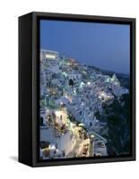 Thira, Santorini , Cyclades Islands, Greece-Steve Vidler-Framed Stretched Canvas