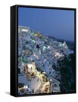 Thira, Santorini , Cyclades Islands, Greece-Steve Vidler-Framed Stretched Canvas