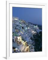 Thira, Santorini , Cyclades Islands, Greece-Steve Vidler-Framed Photographic Print