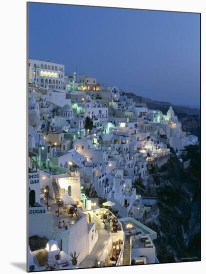 Thira, Santorini , Cyclades Islands, Greece-Steve Vidler-Mounted Photographic Print