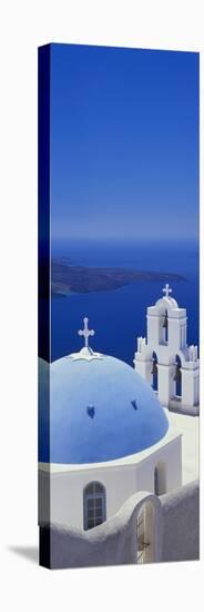 Thira, Santorini, Greek Islands, Europe-Lee Frost-Stretched Canvas