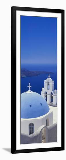 Thira, Santorini, Greek Islands, Europe-Lee Frost-Framed Photographic Print