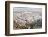 Thira, the Capital of Santorini Island-neirfy-Framed Photographic Print