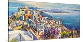 Thira-Luigi Florio-Stretched Canvas