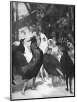 Third Act of the Play Chantecler by Rostand, 1910-Rene Lelong-Mounted Art Print