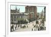 Third and Grand Avenue, Milwaukee, Wisconsin-null-Framed Premium Giclee Print