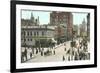 Third and Grand Avenue, Milwaukee, Wisconsin-null-Framed Premium Giclee Print