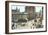 Third and Grand Avenue, Milwaukee, Wisconsin-null-Framed Art Print