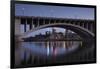 Third Ave, Bridge and Mill City, Stpaul, Minneapolis, Minnesota, USA-Walter Bibikow-Framed Photographic Print