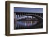 Third Ave, Bridge and Mill City, Stpaul, Minneapolis, Minnesota, USA-Walter Bibikow-Framed Photographic Print