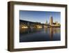 Third Avenue Bridge from Mississippi River at Dawn-Walter Bibikow-Framed Photographic Print