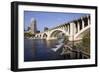 Third Avenue Bridge in Minneapolis-jrferrermn-Framed Photographic Print
