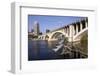 Third Avenue Bridge in Minneapolis-jrferrermn-Framed Photographic Print