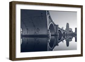 Third Avenue Bridge Minneapolis.-rudi1976-Framed Photographic Print