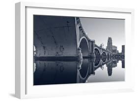 Third Avenue Bridge Minneapolis.-rudi1976-Framed Photographic Print