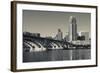 Third Avenue Bridge, Mississippi River, Minneapolis, Minnesota, USA-Walter Bibikow-Framed Photographic Print