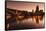 Third Avenue Bridge, Mississippi River, Minneapolis, Minnesota, USA-Walter Bibikow-Framed Stretched Canvas