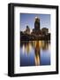 Third Avenue Bridge, Mississippi River, Minneapolis, Minnesota, USA-Walter Bibikow-Framed Photographic Print