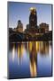 Third Avenue Bridge, Mississippi River, Minneapolis, Minnesota, USA-Walter Bibikow-Mounted Photographic Print