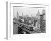 Third Avenue EL, New York, New York-John Lindsay-Framed Photographic Print