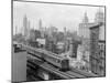 Third Avenue EL, New York, New York-John Lindsay-Mounted Photographic Print