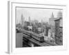 Third Avenue EL, New York, New York-John Lindsay-Framed Photographic Print