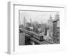 Third Avenue EL, New York, New York-John Lindsay-Framed Photographic Print