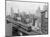 Third Avenue EL, New York, New York-John Lindsay-Mounted Photographic Print