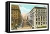 Third Avenue, Seattle, Washington-null-Framed Stretched Canvas