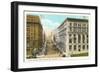 Third Avenue, Seattle, Washington-null-Framed Art Print