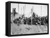 Third Battle of Krithia WWI-Robert Hunt-Framed Stretched Canvas
