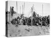 Third Battle of Krithia WWI-Robert Hunt-Stretched Canvas