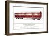 Third Class Carriage, No. 646, North Eastern Railway-null-Framed Art Print