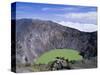 Third Crater, Created in 1994 and Containing Green Lake, Irazu Volcano, Cartago, Costa Rica-Pearl Bucknell-Stretched Canvas