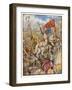 Third Crusade Richard I after Taking Cyprus En Route Lands at Acre After-Henry Justice Ford-Framed Art Print