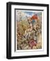 Third Crusade Richard I after Taking Cyprus En Route Lands at Acre After-Henry Justice Ford-Framed Art Print