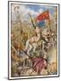 Third Crusade Richard I after Taking Cyprus En Route Lands at Acre After-Henry Justice Ford-Mounted Art Print