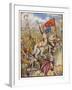 Third Crusade Richard I after Taking Cyprus En Route Lands at Acre After-Henry Justice Ford-Framed Art Print